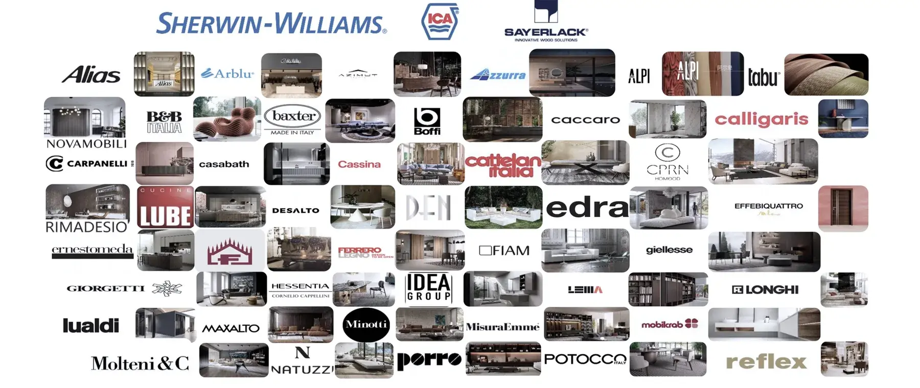 Boloni ба Sherwin-Williams өнгөний хамтын ажиллагаа — цогц интерьер өнгөлгөө.